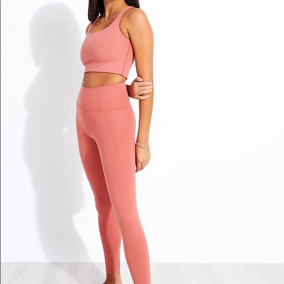 Girlfriend Collective Clay High-Rise Legging 28.5” - Picture 2 of 8